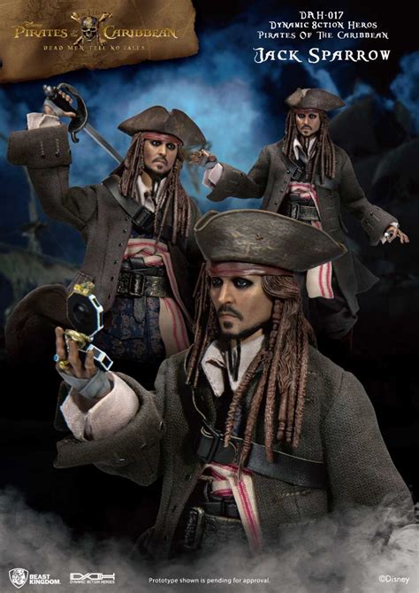 Jack Sparrow Action Figure by Beast Kingdom .